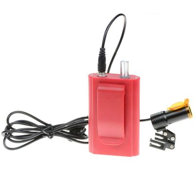 XUX 5W LED Headlamp with Optical Filter and Belt Clip Insert Type for Binocular Loupes Magnifier Operation Glasses Loupes (Red)