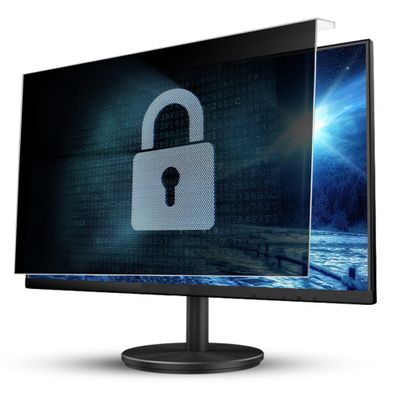 JCSKY Computer Privacy Screen Protection Filter for Widescreen Monitor, Anti Blue-Light Anti-Glare Anti-Scratch Screen Protector for Hp/Dell/Asus/Acer/Sony/Samsung/Lenovo / 27in 659x396mm
