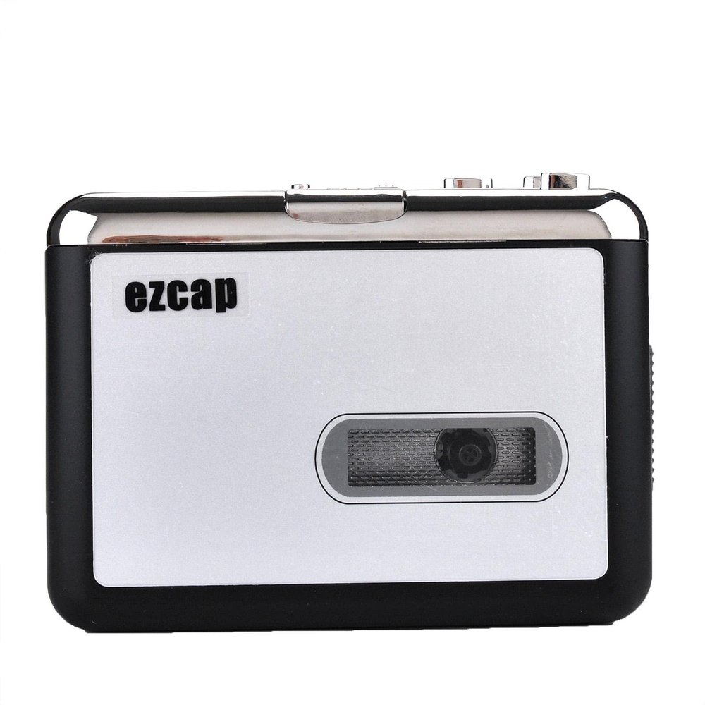 WDMWYZ Cassette Player Stereo Walkman USB Power Supply Portable Player Converting Tapes to MP3 Creative Gifts,Black