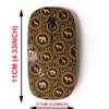 2.4G Wireless Mouse with Cute Pattern Design for All Laptops and Desktops with Nano Receiver - African Stile view 2