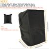 Skyour Wall Mountable Outdoor Indoor Speaker Covers Weatherproof Waterproof Patio Bluetooth Mini Box Speakers Stand Protector Dust Cover with Storage Bag (2 PCS) view 2