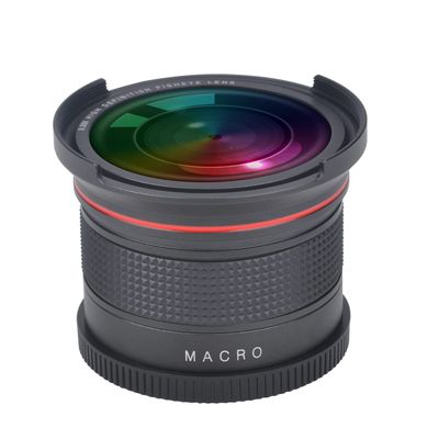 PowerTrust 52mm 0.35x Fisheye Wide Angle Lens for Nikon D5100 D5200 D5300 D5500 D3000 D3100 D3200 D3300 D3400 D3500 D7000 D7100 DSLR Cameras