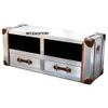 ARTIZANSTORE Aviator TV Cabinet Airman Aluminium TV Stand Solid Wood Plasma TV Stand view 4