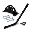 RCA TV Antenna Mount - Universal, Adjustable, Outdoor and Attic TV Antenna Mast. 18.8-Inch Steel J-Pole with Adjustable Bracket, Weatherproof, Mounting Hardware Included, Black (VH119E) view 3