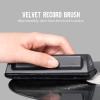 CLICK CLEAN Vinyl Record Cleaner Kit, Anti-Static, Includes Ultra-Soft Velvet Brush & Small Microfiber Brush, Drawstring Storage Pouch view 3