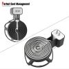 HeyMoonTong Outlet Wall Mount Holder Stand Fits for Apple HomePod Mini, A Space-Saving Accessory for HomePod Mini Smart Home Speakers with Cord Management, Hide Messy Wires (Black) view 4