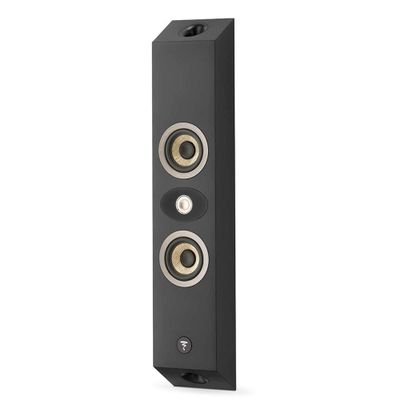 Focal FONWALL301-BL Bass-Reflex 2-Way On-Wall 301 Loudspeaker - Black