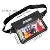 EMSEEK Waterproof Waist Pouch Dry Belt Bag Fanny Pack Keep Your Key Fob Wallet Kindle Phone Dry Perfect For Swim Surf Snorkel(Black) view 3