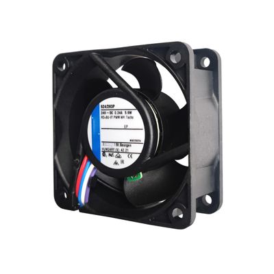 624/2H3P Ebm Papst Fan 6025 60 * 60 * 25mm DC 24V 67m/h Ball Bearing 4-Wire Axial Fan for Power Supply 6cm Fan