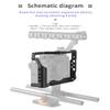 FEICHAO Camera Cage Protective Case Compatible with Fujifilm XT3 XT2 Camera view 4