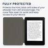 kwmobile Case Compatible with Amazon Kindle Paperwhite 11. Generation 2021 Case - Cover for eReader with Magnetic Closure - Petrol view 4