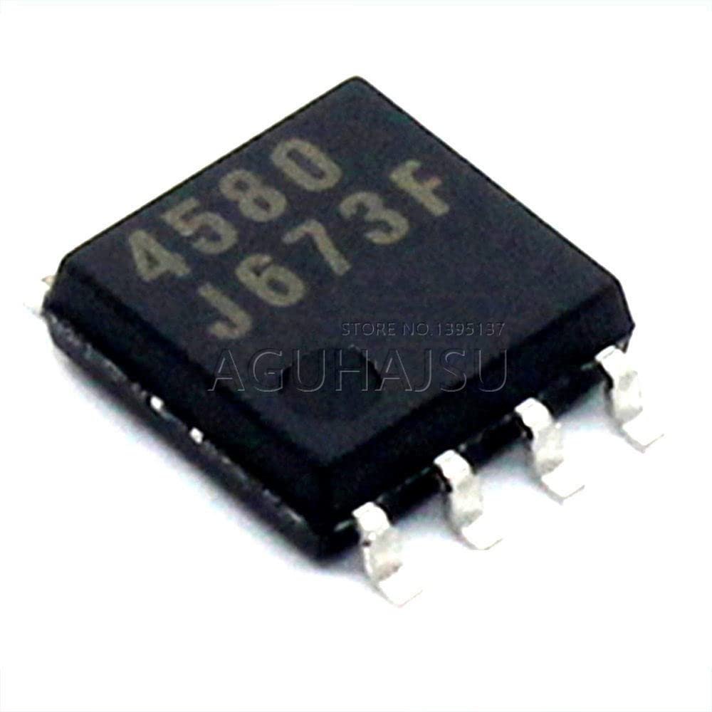 5pcs/lot NJM4580M JRC4580 4580D 4580 SOP-8 Dual Operational Amplifier