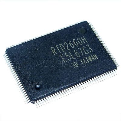 RTD2660 RTD2660-GR High-Definition LCD Color TV decoding chip QFP128