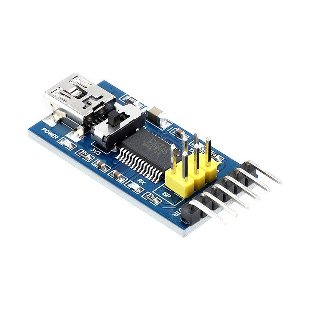 1pc Basic Breakout Board for arduino FTDI FT232RL USB to TTL Serial IC Adapter Converter Module for arduino 3.3V 5V FT232 Switch