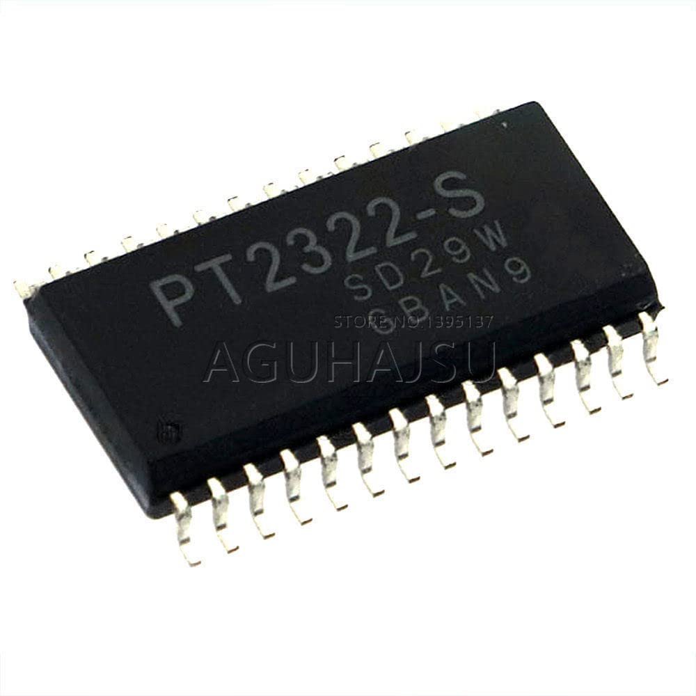 2Pcs PT2322-S PT2322S PT2322 2322 SOP28 Patch 28 feet 6 Channel Audio Processing Integrated Circuit IC chip