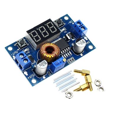 5A 75W XL4015 DC-DC Converter Adjustable Step-Down Module 4.0-38V to 1.25V-36V DIY Adjustable Power Supply