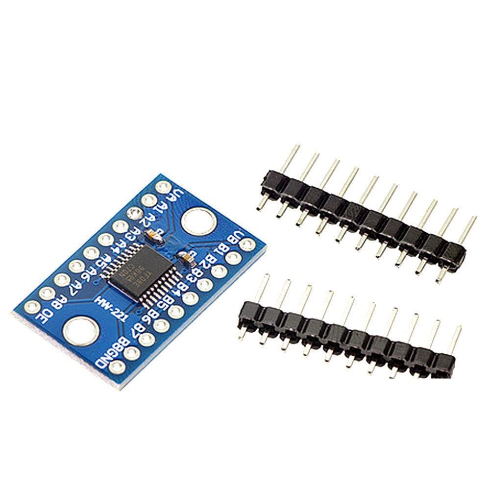 1.8V 3.3V 5V TXS0108E Module 8 Channel Logic Level Converter 8 Way Convert TTL Bi-Directional Mutual Convert