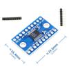 1.8V 3.3V 5V TXS0108E Module 8 Channel Logic Level Converter 8 Way Convert TTL Bi-Directional Mutual Convert view 2