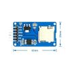 1pcs/lot Micro SD Card Mini TF Card Reader Module SPI interfaces with Level Converter chip for arduino view 2