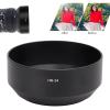 VBESTLIFE Lens Hood, HN24 Full Metal Camera Lens Hood Shade for AF 75300mm F / 4.55.6 view 3