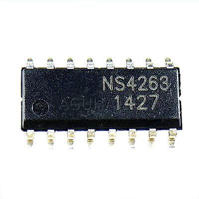 PartsNovar 5pcs/lot NS4263 SOP16 SMD 3W Dual Channel Class AB Class D Switching Audio Amplifier