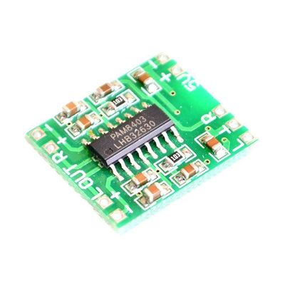 1Pcs PAM8403 Super Mini Digital Amplifier Board 2 * 3W Class D Digital Amplifier Board efficient 2.5 to 5V USB Power Supply