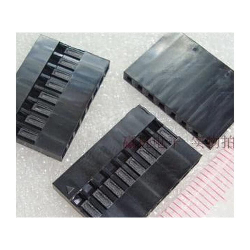 100 Pcs 2.54mm Pitch 8Pin 8P Dupont Jumper Wire Cable House Female Pin Connector 8pins