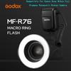 Godox MF-R76 LED Micro Ring Flash with LCD Display Adapter Rings view 2