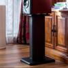 Feet Speaker Stand Surround Speaker Tripod Suitable for Restaurants Theaters High Load-Bearing Stable and Firm (Color : Black, Size : 32 * 40 * 66cm) view 2