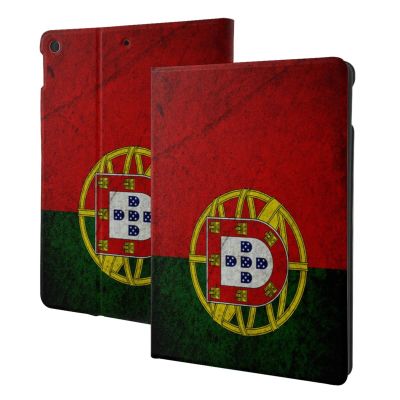 Portugal Flag Touch Screen Tablet Computer Cases Compatible with for Ipad 7th 10.2" Portable Cover Protector Protective Stand Back Shell Cell TPU Frame