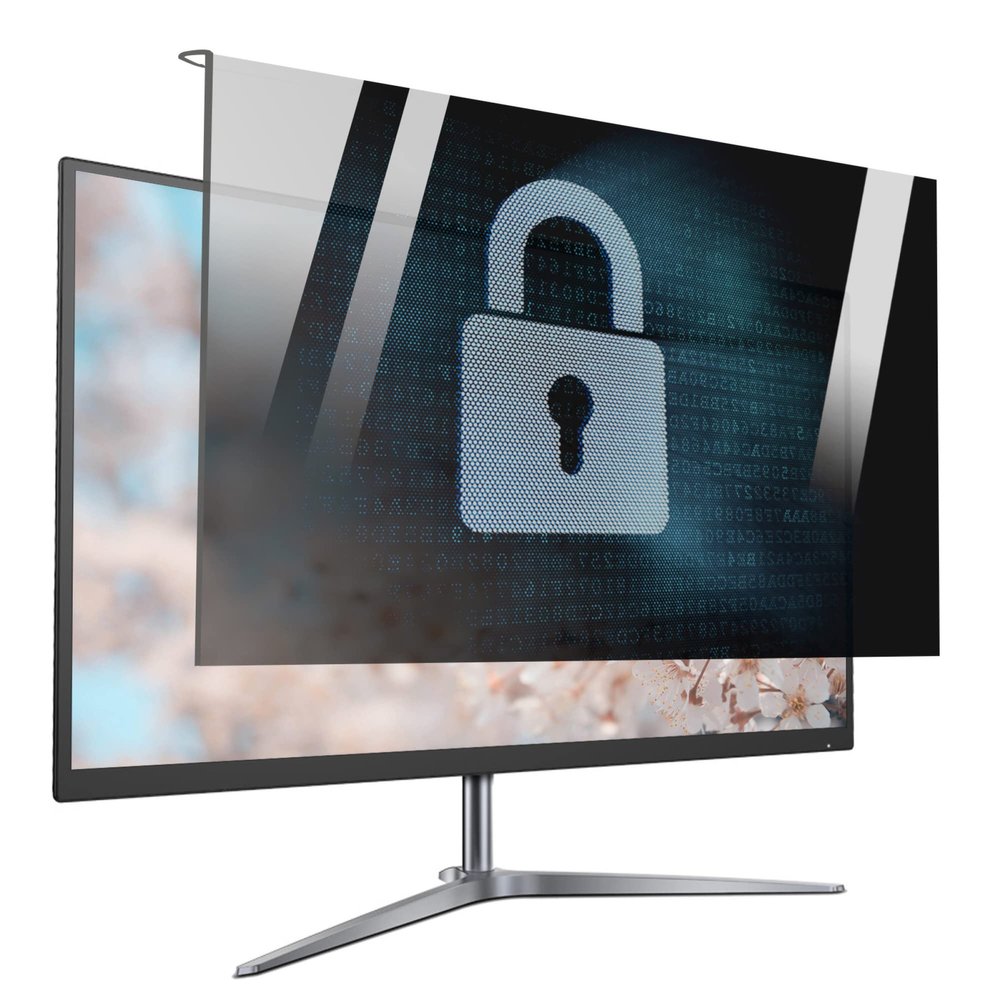 JCSKY Hanging Privacy Screen Filter for Widescreen Monitors 17 Inch to 32 Inch, Acrylic Material Scratch-Resistant and Waterproof Protect The Display and Eyes / 23in 524x306mm
