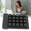 Number Pad 2.4 GHz, Numeric Keypad Numpad, 19 Keys Portable Financial Accounting Number Keyboard(10 Meters Distance) view 2