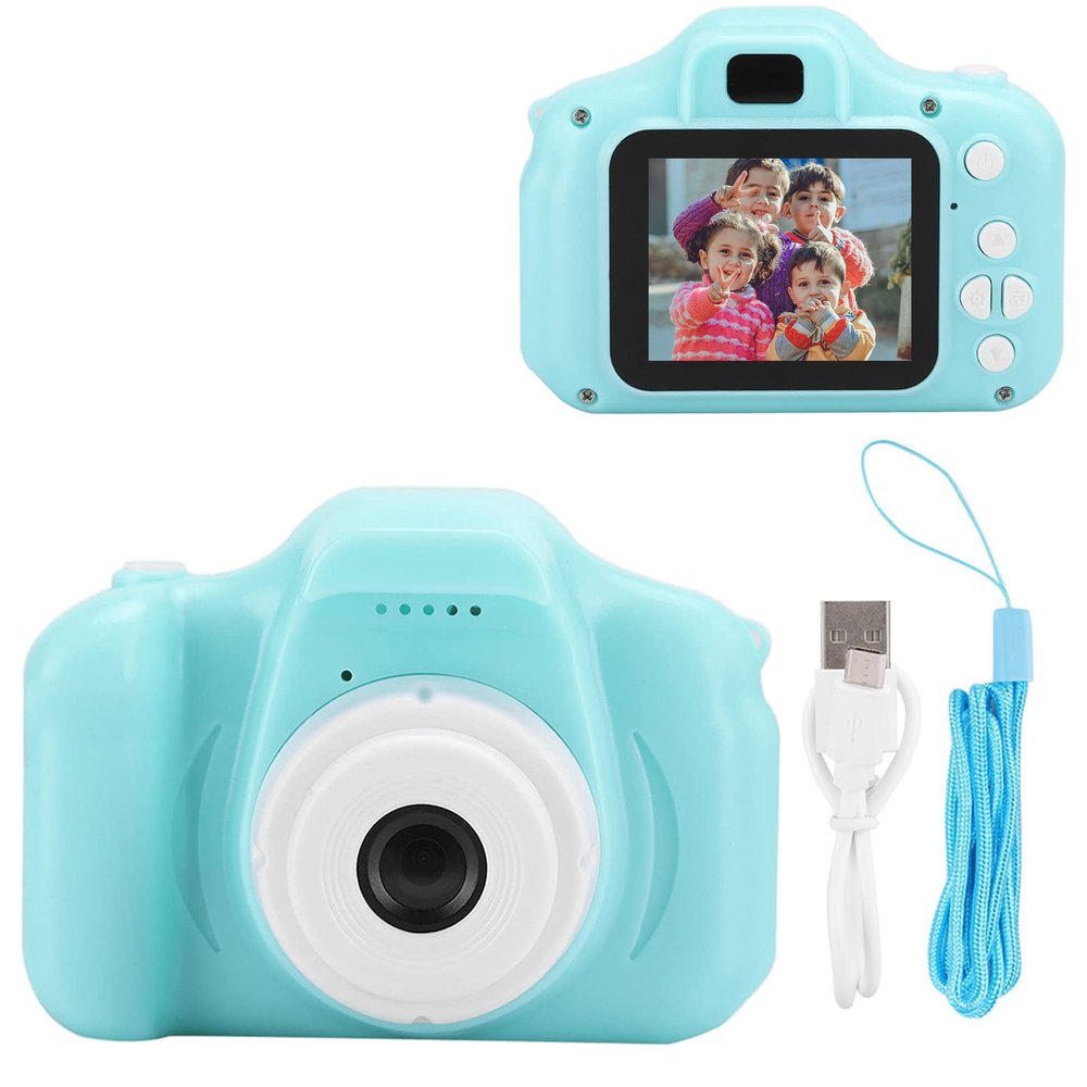 ciciglow Kids Digital Camera for 3-8 Year Old Boys & Girls, 2 Inch 1080P, Green