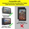 JDHJFBFJNP Case for All-New Fire HD 8/Fire HD 8 Plus Tablet (10th Generation, 2020 Release) - PU Leather Stand Flip Cover with Card Slot & Pencil Holder, Dragon view 2