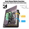 JDHJFBFJNP Case for All-New Fire HD 8/Fire HD 8 Plus Tablet (10th Generation, 2020 Release) - PU Leather Stand Flip Cover with Card Slot & Pencil Holder, Dragon view 3