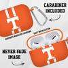 Affinity Bands Tennessee Volunteers HD Case Cover Compatible with Apple AirPods Pro 1 & 2 (Stripes) view 2
