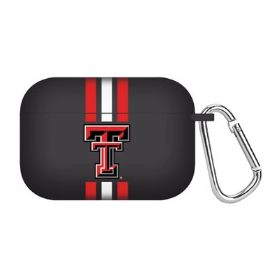 Affinity Bands Texas Tech Red Raiders HD Case Cover Compatible with Apple AirPods Pro 1 & 2 (Stripes)