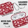 Affinity Bands Oklahoma Sooners HD Case Cover Compatible with Apple AirPods Pro 1 & 2 (Scattered) view 2