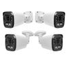 Evertech 1080P Bullet Security Camera Hybrid AHD TVI CVI Analog 2.4MP Indoor Outdoor Weatherproof Surveillance Camera 98Ft Night Vision Manual Zoom Lens (4 Pack) view 1
