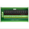 DIN Rail Mount 12 Channel Rocker Switch AC 115V 230V Power Distribution Strip Module view 1