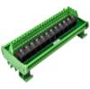 DIN Rail Mount 12 Channel Rocker Switch AC 115V 230V Power Distribution Strip Module view 3