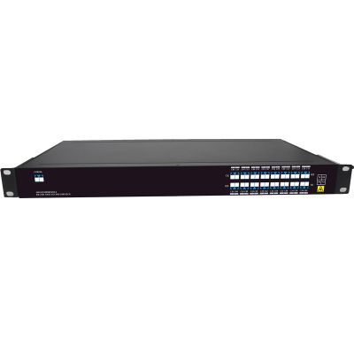100GHZ DWDM MUX DEMUX, 16 Channels (C21-C36)/(C45-C60) LC/UPC, SINGLE FIBER, A BIDI 1U RACK Multiplexing with 1.5meter 900um/2.0mm/3.0mm loose tuber terminated with connectors