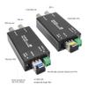 Mini 3G-SDI Video to Fiber Optic Converter LC SFP Singlemode Single Fiber up 20Km Uncompressed No Delay A Set view 2