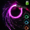 AMKI 6ft Rechargeable LED Fiber Optic Whip, 360 Swivel 36 Mode Effects Super Bright Light Up Dance Rave Toy Great for Raves Parties, Light Shows, EDM Pixel Whip Flow Lace Dance Festival view 1