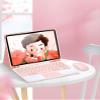Galaxy Tab S7 11 inch 2020 SM-T870 SM-T875 SM-T878 Touch Keyboard Cover Magnetic Detachable with S Pen Holder Color Bluetooth Keyboard case (Galaxy Tab S7, Pink) view 2