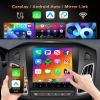 4Core 2G+64G Android 13 Car Stereo Radio for Ford Focus 2012-2018, Rimoody Wireless Carplay Android auto GPS Navigational 5G-WiFi Bluetooth 5.0 9.7 Touchscreen FM/RDS SWC + Backup Camera view 3
