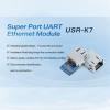 JMT USR-K7 Low Cost TTL UART to Ethernet Module 10/100Mbps Super Port Ethernet to Serial Module Support Modbus RTU to Modbus TCP with RJ45 Port (10PCS) view 3