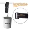 WSZJINB 32Ft x 0.8In Adjustable Cable Straps with 50 Buckles, Free Cut Length, Black Reusable Fastening Cable Ties, Hook and Loop Securing Strap for Cable Tidy, Wire Management, Cord Organiser view 4