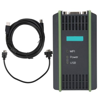 GOTOTOP PLC Programming Cable, 6GK15710BA000AA0/ USBMPI PC Adapter Support MPI PPI DP Port Programming Plated Connectors for S7-200-300/400