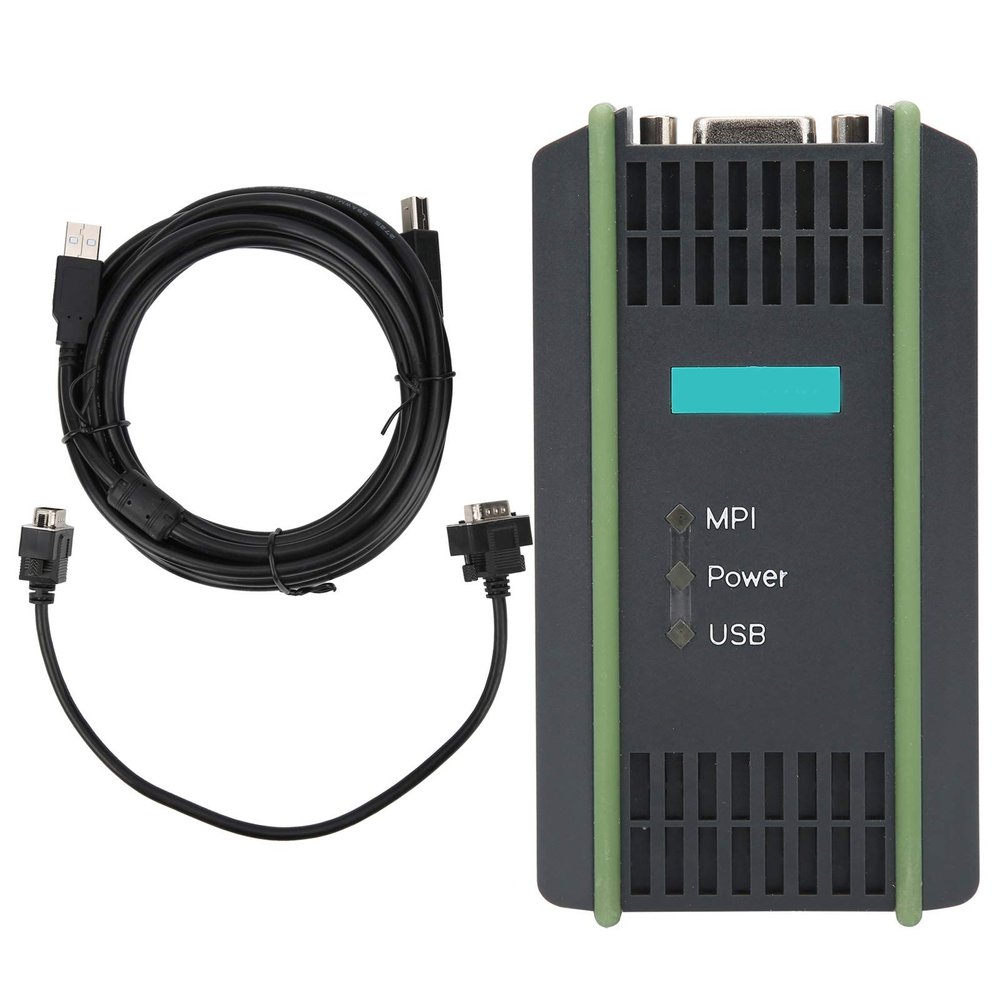 GOTOTOP PLC Programming Cable, 6GK15710BA000AA0/ USBMPI PC Adapter Support MPI PPI DP Port Programming Plated Connectors for S7-200-300/400